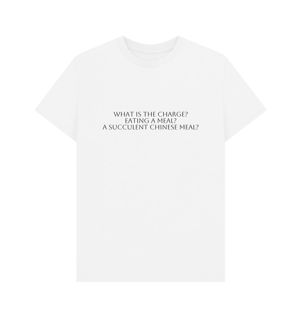 White Printed T-shirt Front