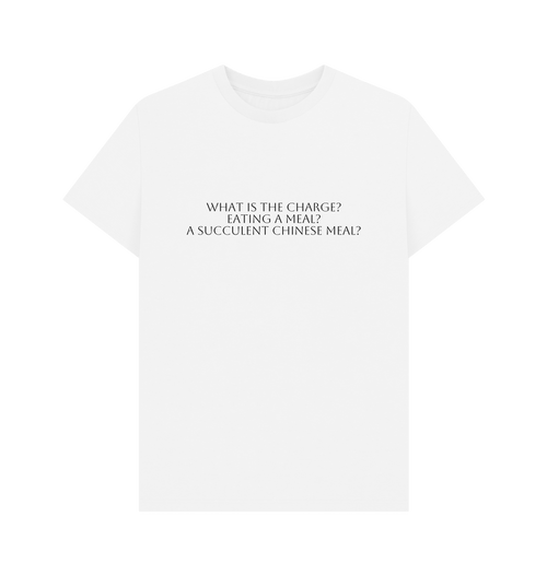 White Printed T-shirt Front