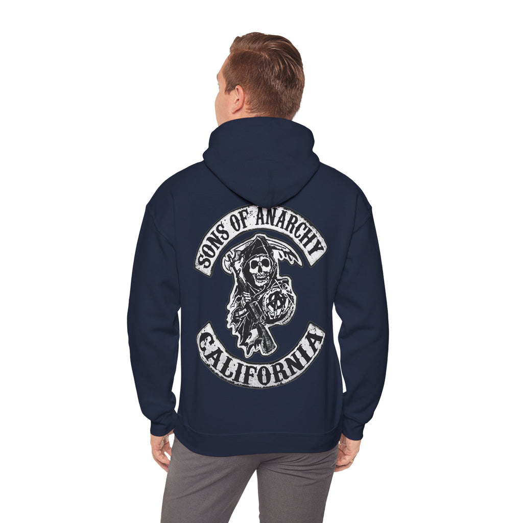Sons of Anarchy California Hoodie - Reaper Motorcycle Club Pullover