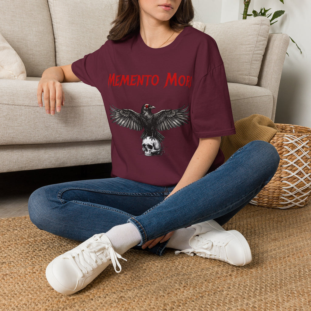 Momento Mori - Gothic / Dark Fantasy Crow T-Shirt