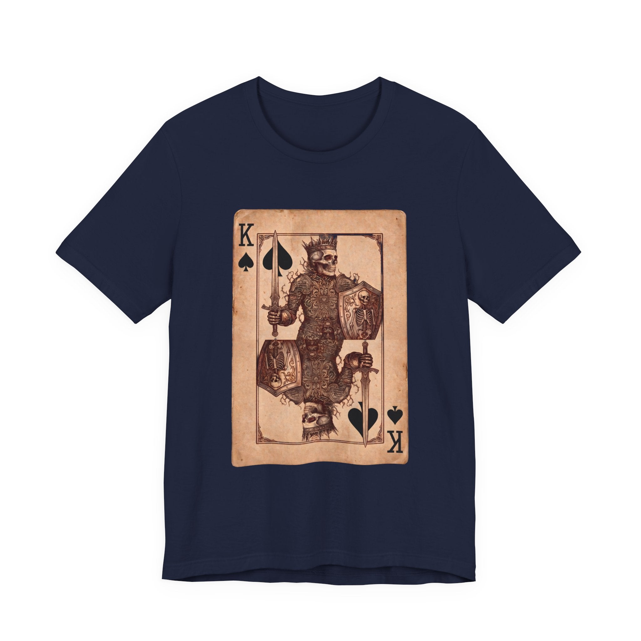 King of Spades Playing Card Graphic Tee