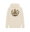 Oat Printed Hoody Front