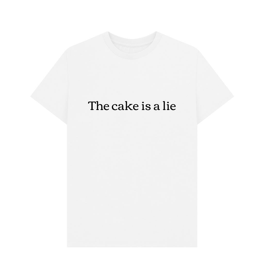 White Printed T-shirt Front