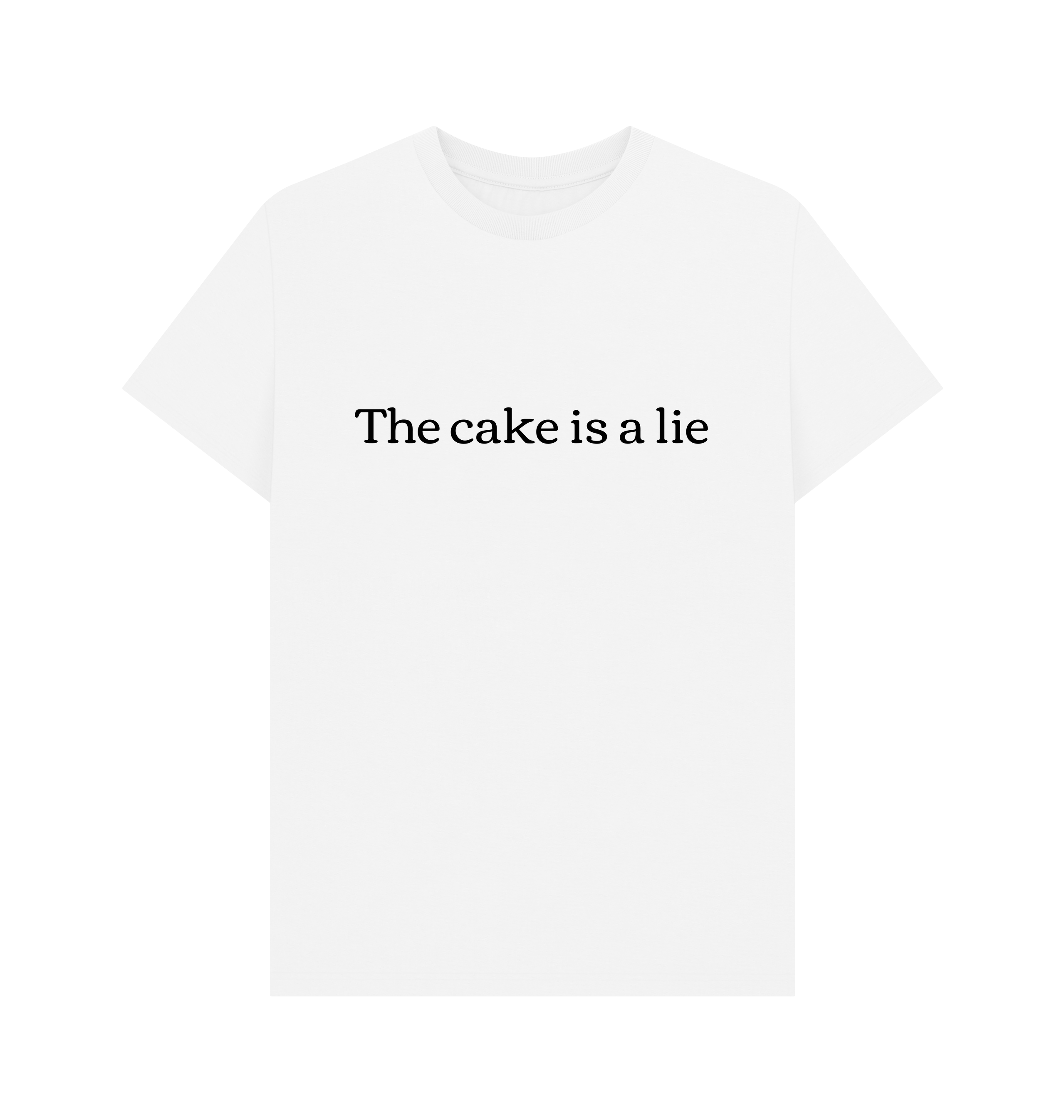 White Printed T-shirt Front