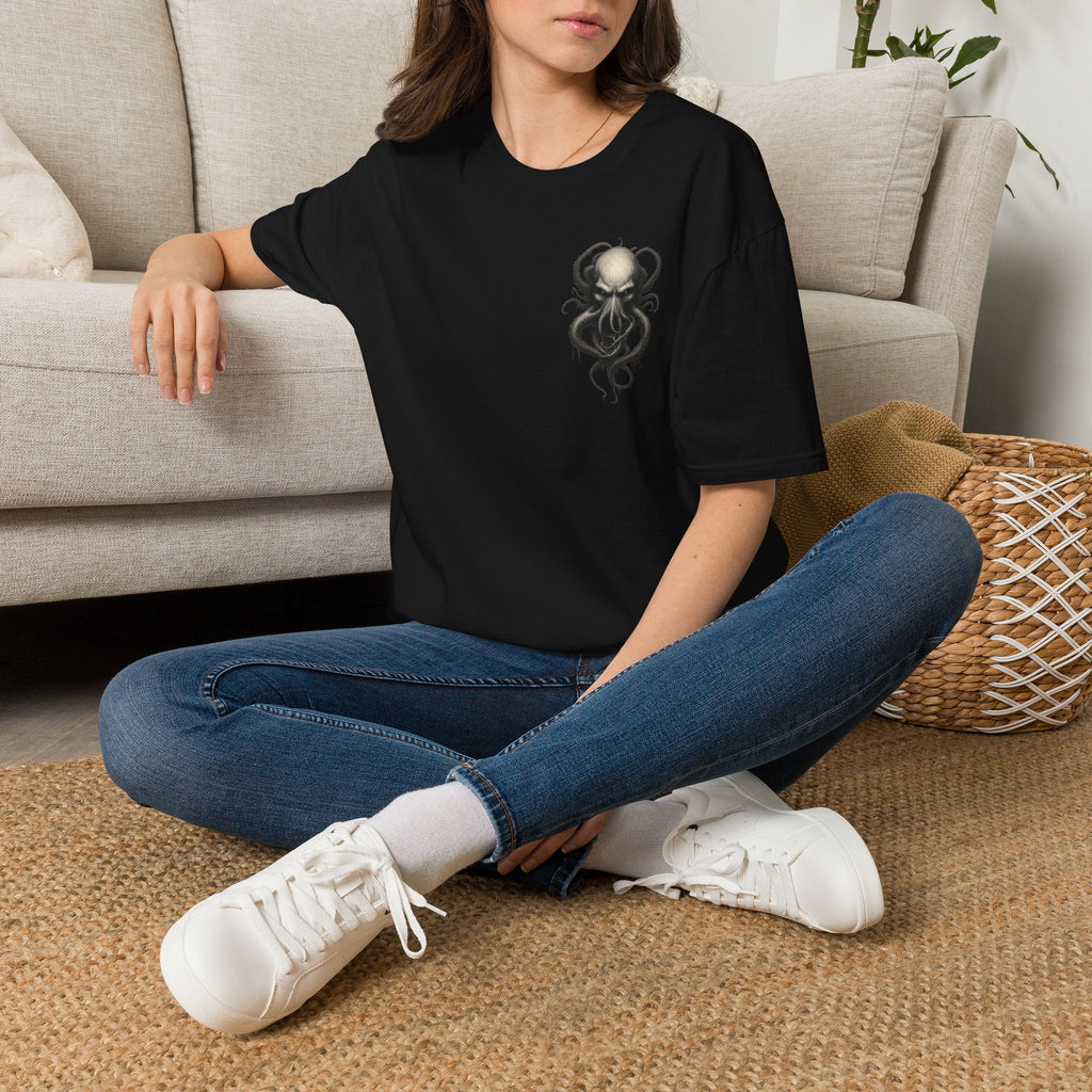 Cthulu Graphic T-Shirt — Dark Nautical Horror Tee
