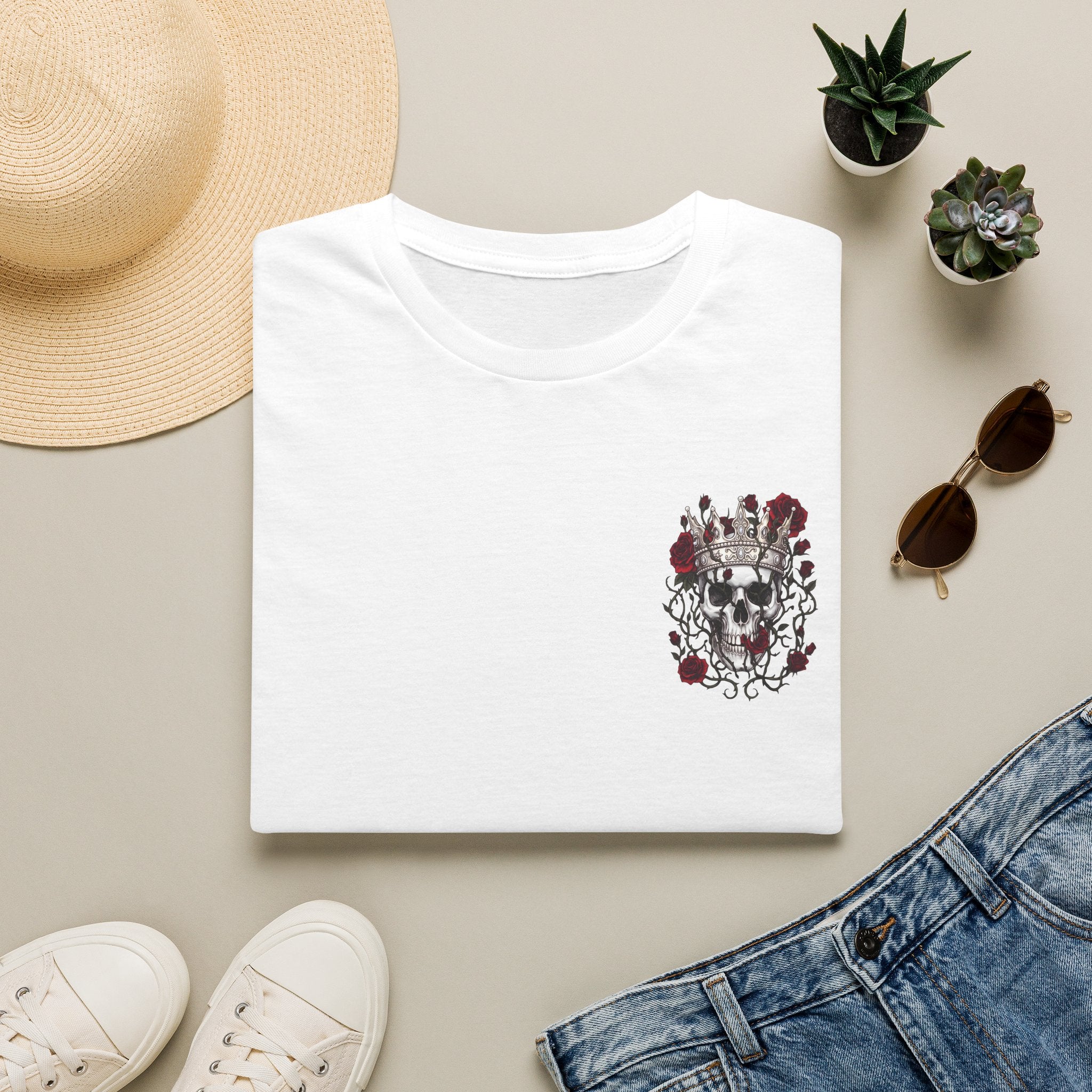 Funeral Flowers - T-Shirt Gothic / Fantasy Hourglass