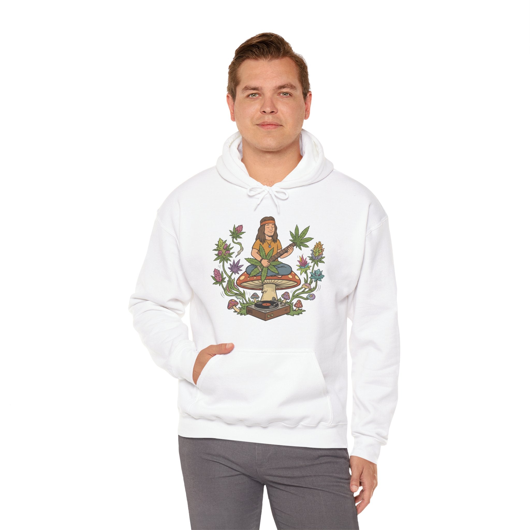 Toadstool - Hoodie, Stoner / Weed Culture Toadstool Design