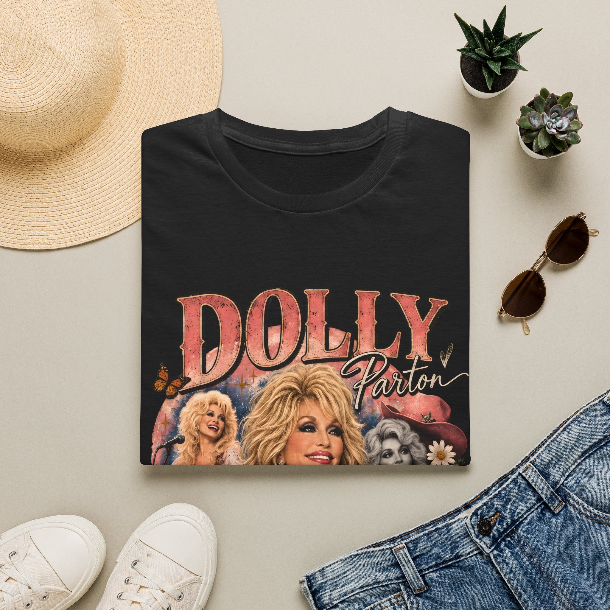 Dolly Parton Vintage Graphic T‑Shirt