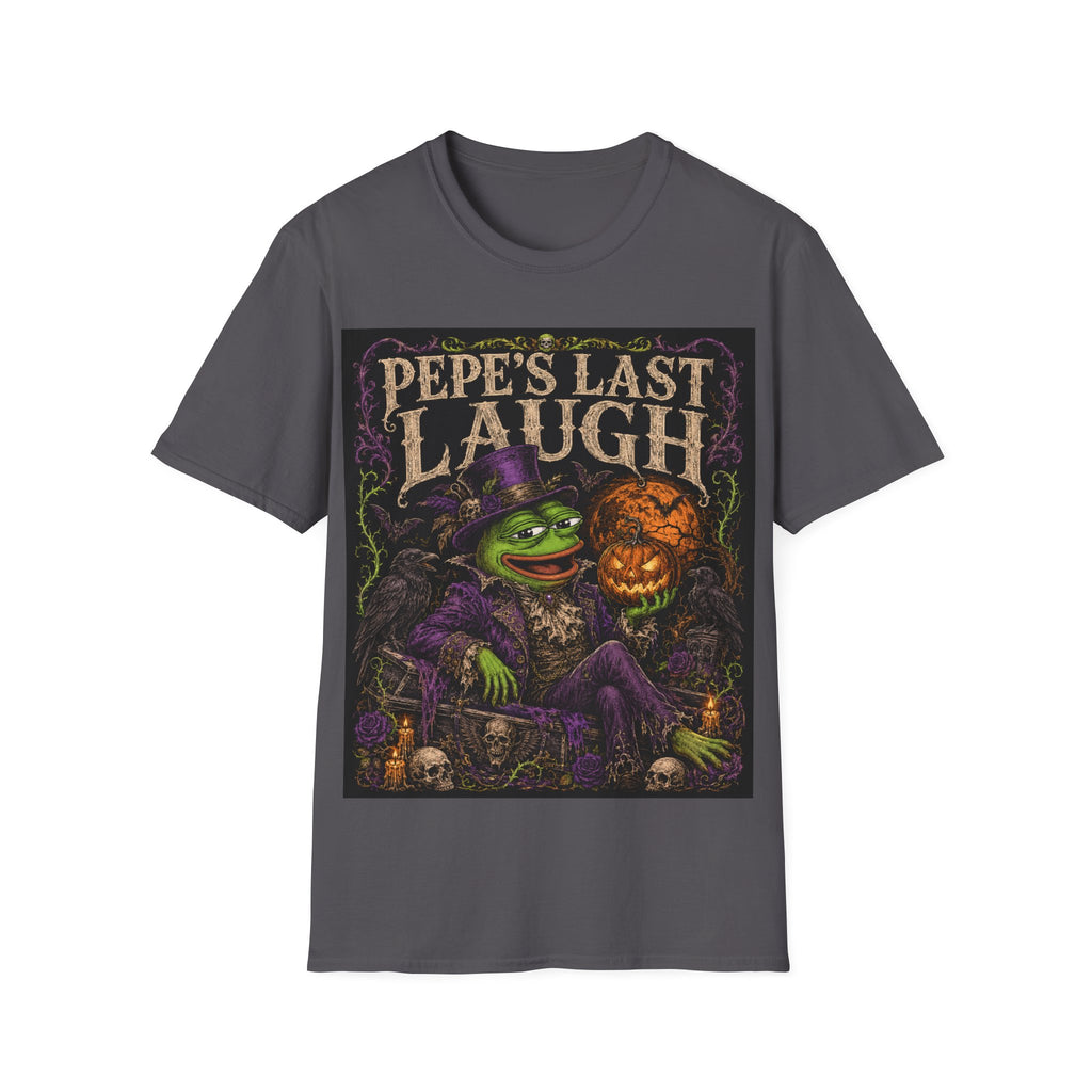 Pepe's Last Laugh T-Shirt — Halloween Witch Frog Graphic Tee