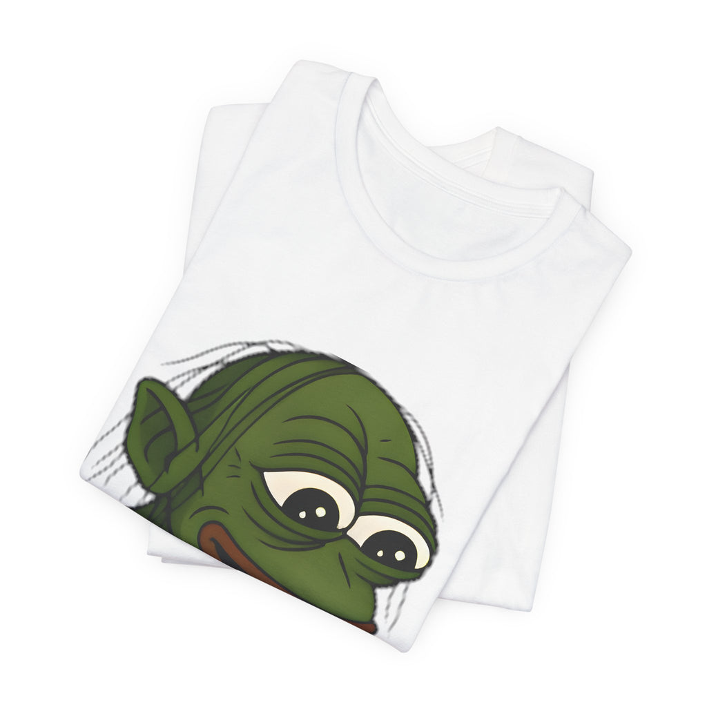 Fantasy Creature Tee — Gollum-Inspired Frog Holding Ring Graphic T-Shirt