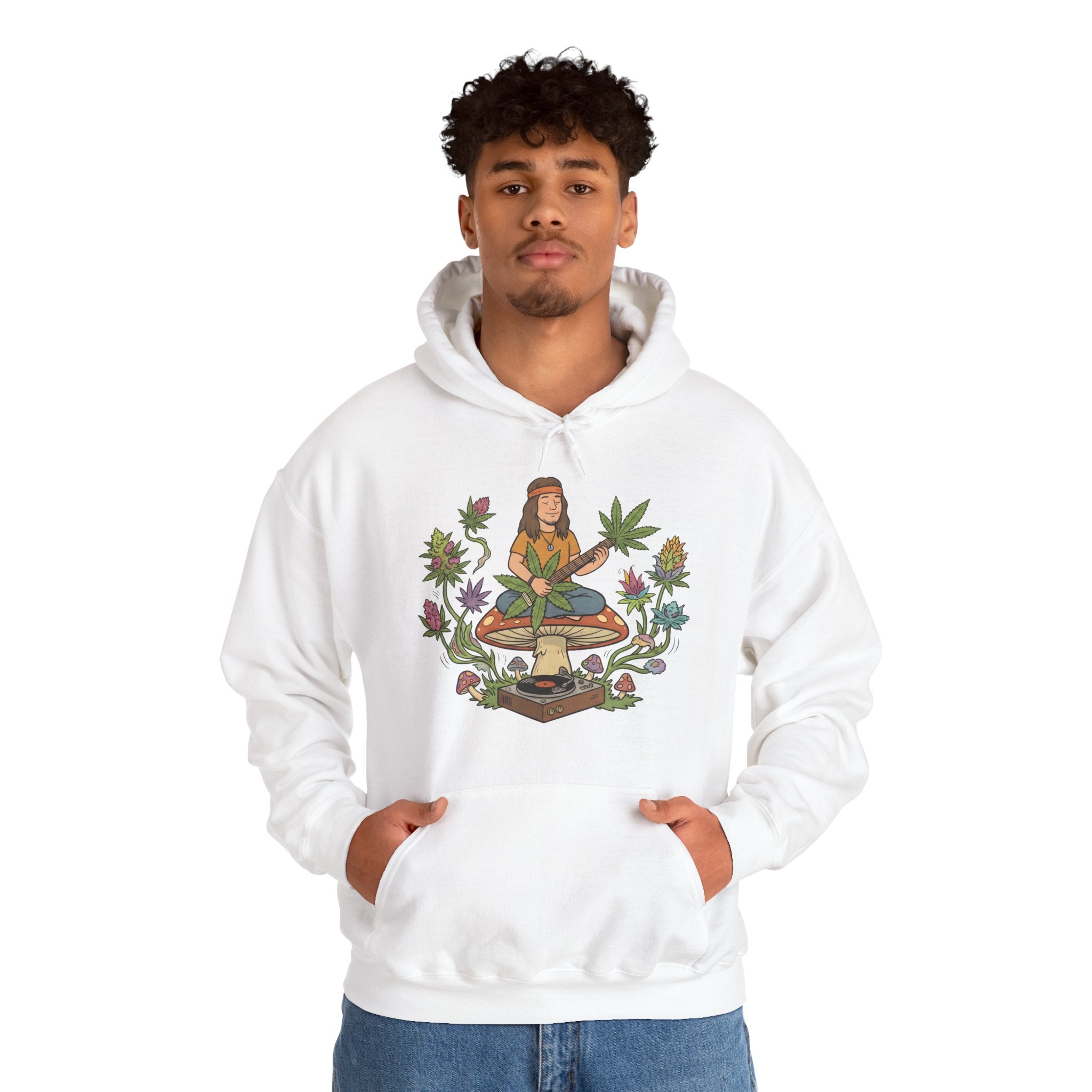 Toadstool - Hoodie, Stoner / Weed Culture Toadstool Design