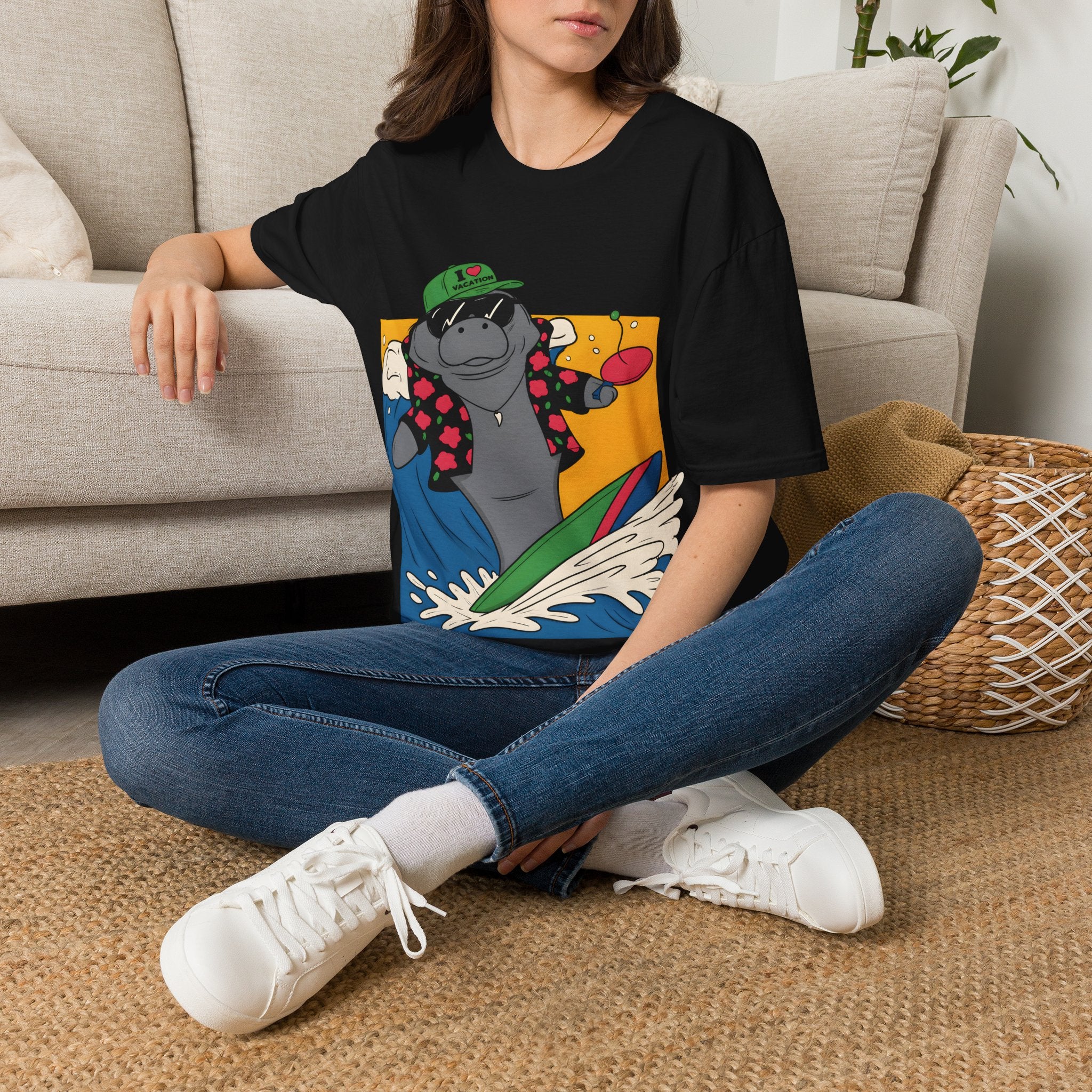 GTA 6 Inspired Jasons Summer Manatee T‑Shirt