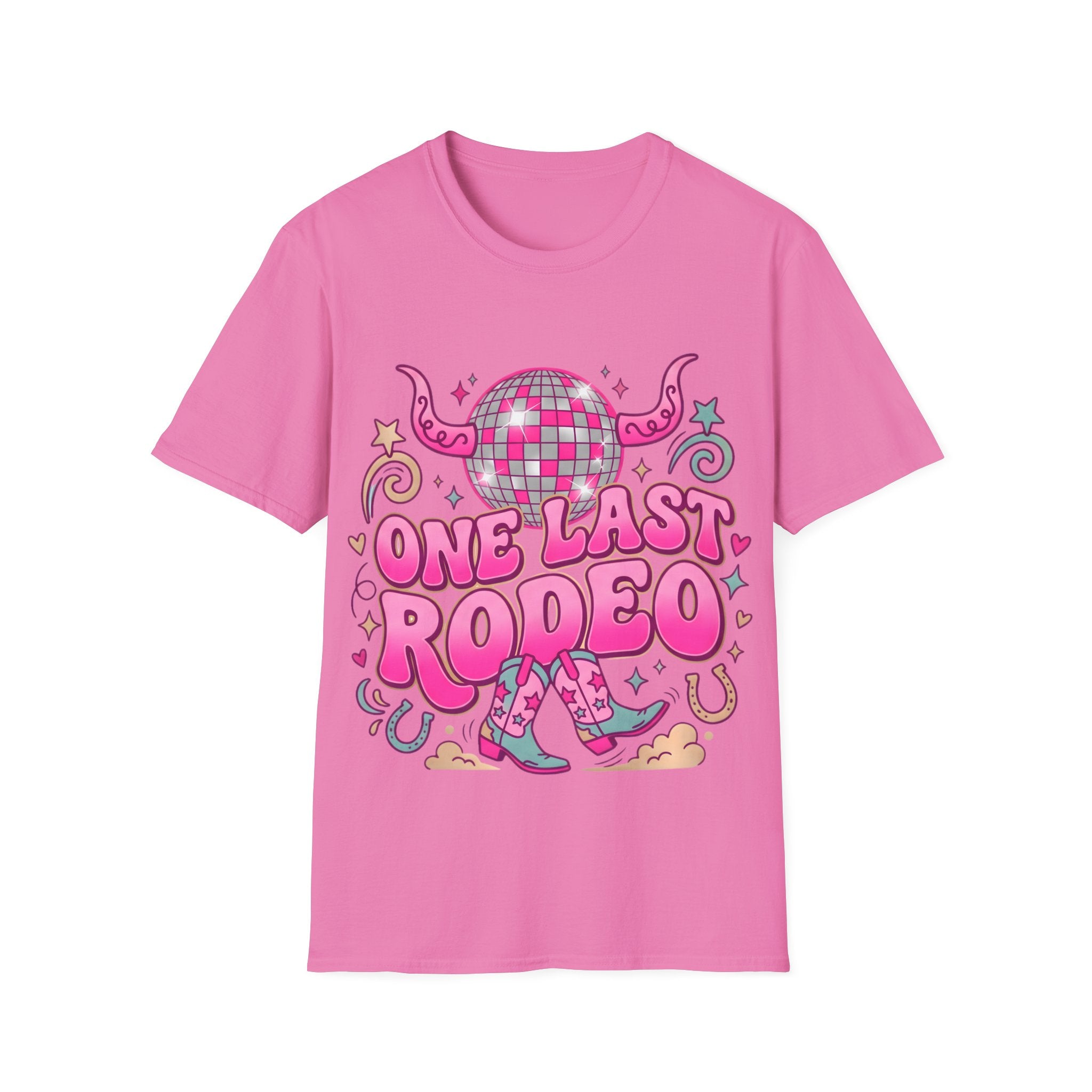 One Last Rodeo - Hen Party / Girlie Cowgirl T Shirt