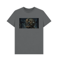 Slate Grey Printed T-shirt Front