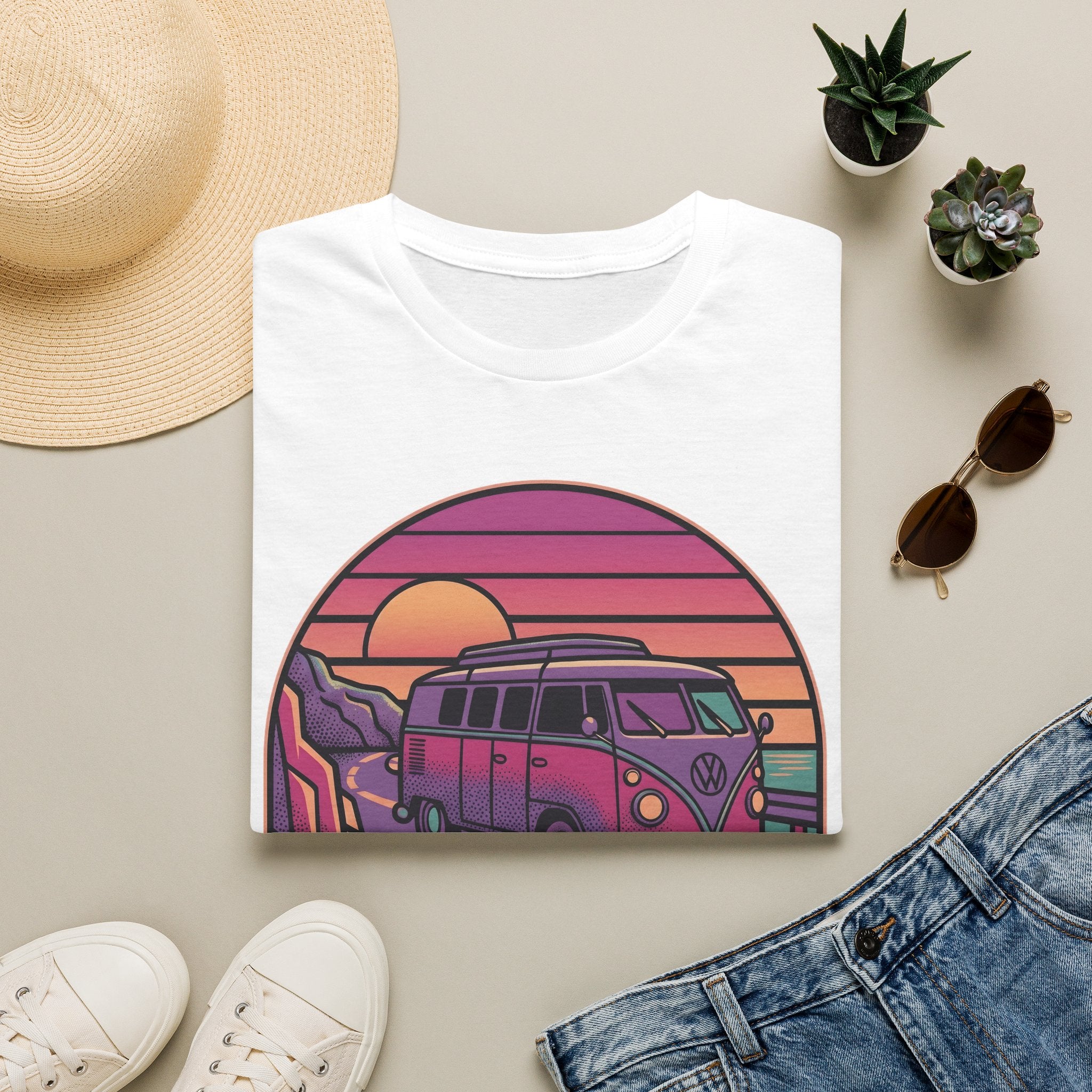 Van Life - T-Shirt, Summer / Holiday Van Design