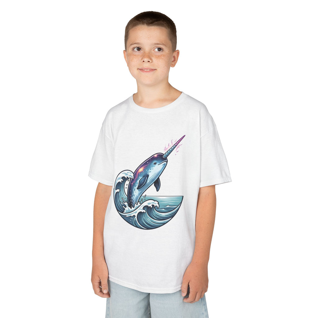 Nar-ly - Sealife/ Narwhal Kids Summer T-Shirt