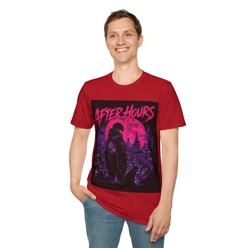 After Hours Graphic T-Shirt — Neon Night City Retro Tee