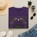 Mystic Green-Eyed Cat Tee - Gothic Occult Cat Graphic T-Shirt