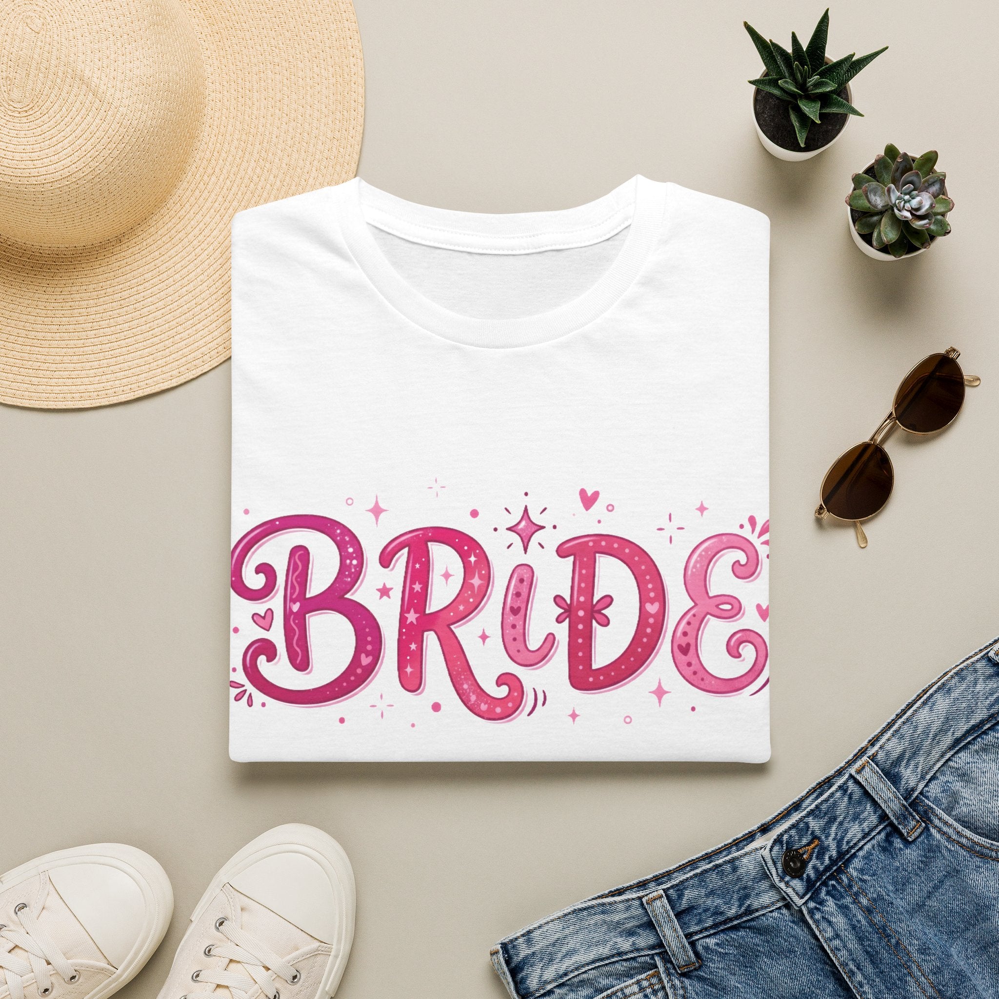 Bride T-Shirt - Hen Party Girlie T-Shirt