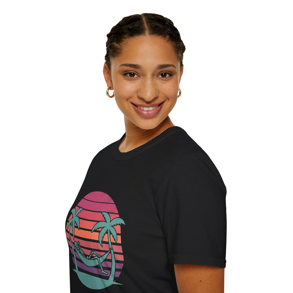 Skele' - T-Shirt, Summer / Holiday Skeleton Design
