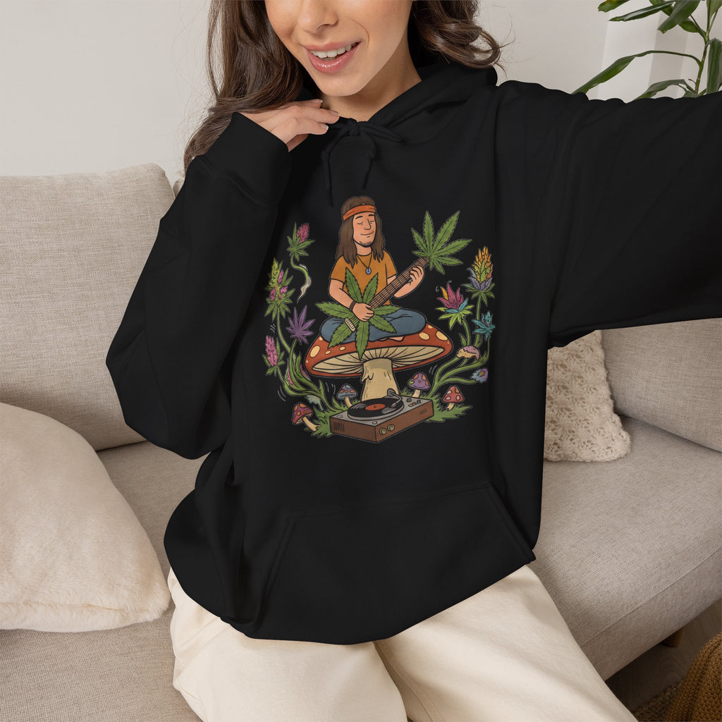 Toadstool - Hoodie, Stoner / Weed Culture Toadstool Design