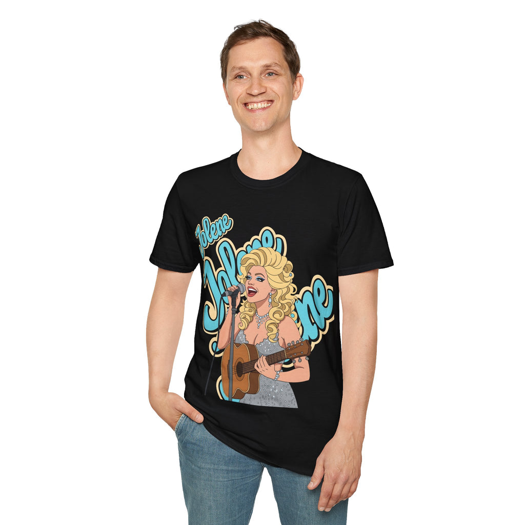 Dolly Parton Inspired Retro Pop Art T‑Shirt 'Jolene' Singer Graphic Tee