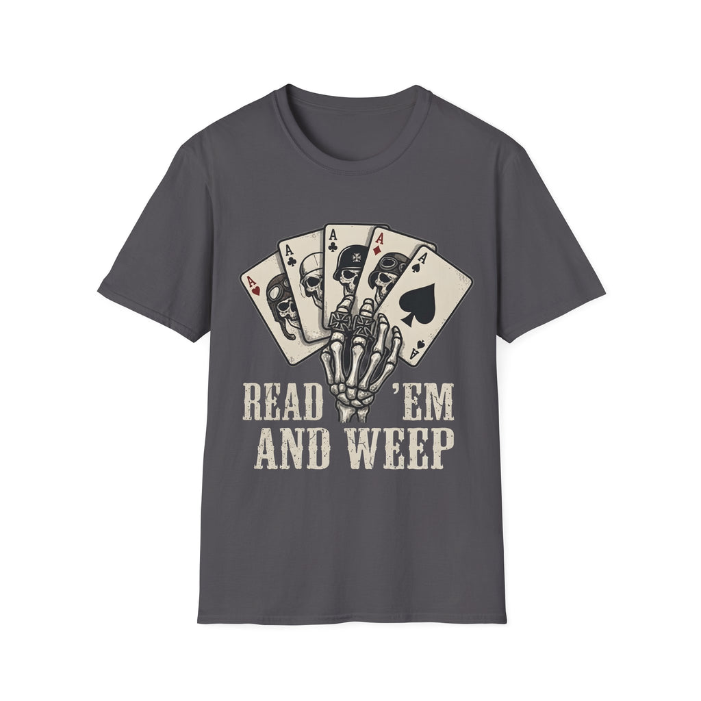 Motorhead Inspired Dead Mans Hand Again Poker / Gambler shirt