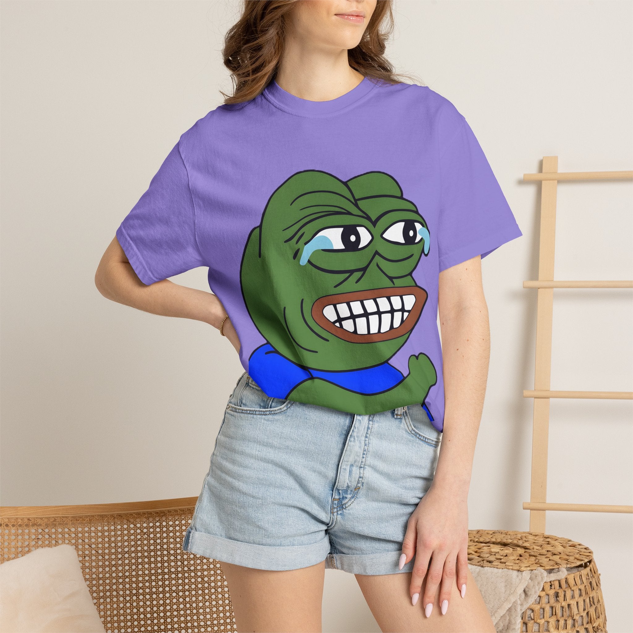 Pepe Laughing Meme T-Shirt