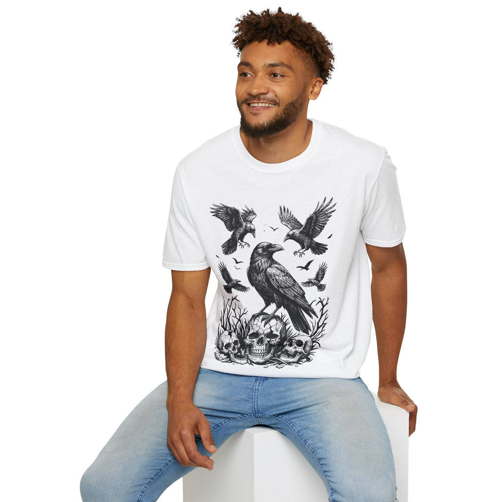 Murder of Crows - Gothic / Dark Fantasy Crow T-Shirt