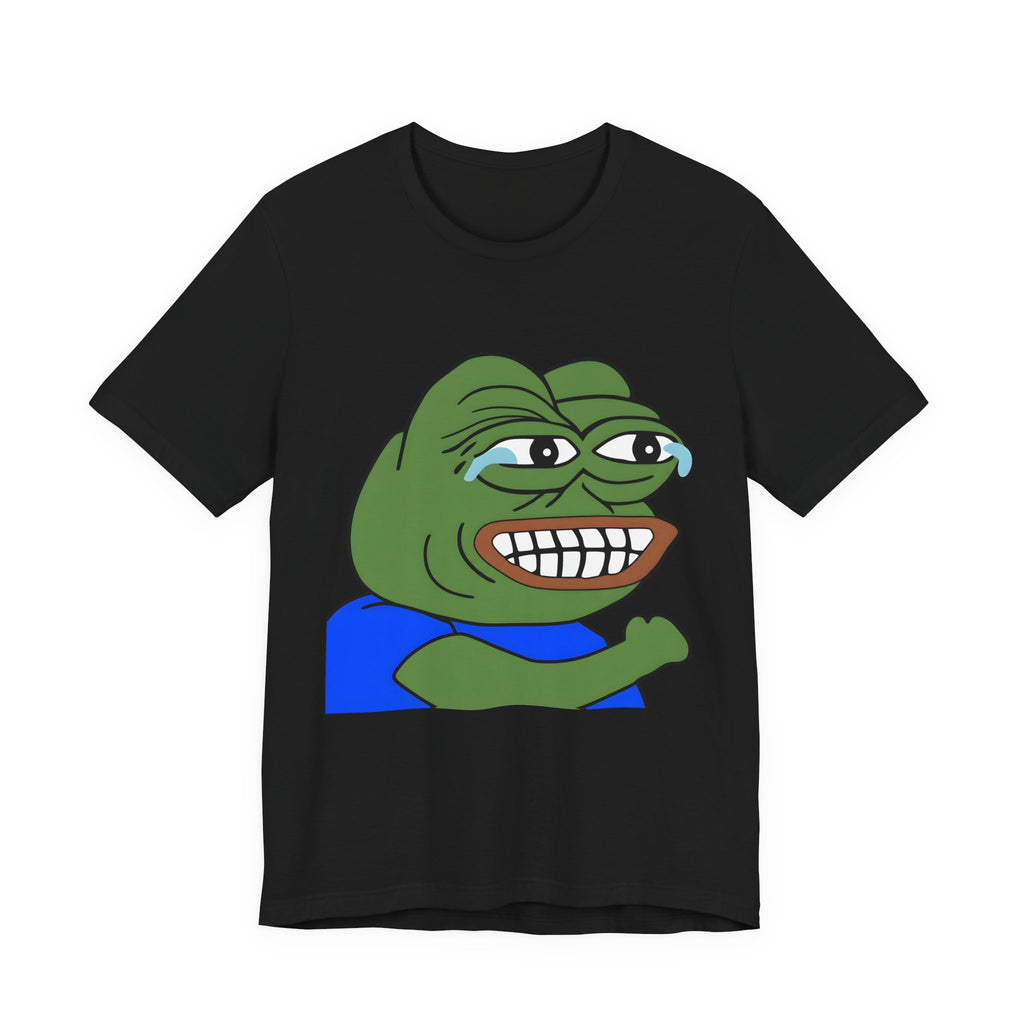 Pepe Grin T-Shirt — Smirking Frog Meme Tee