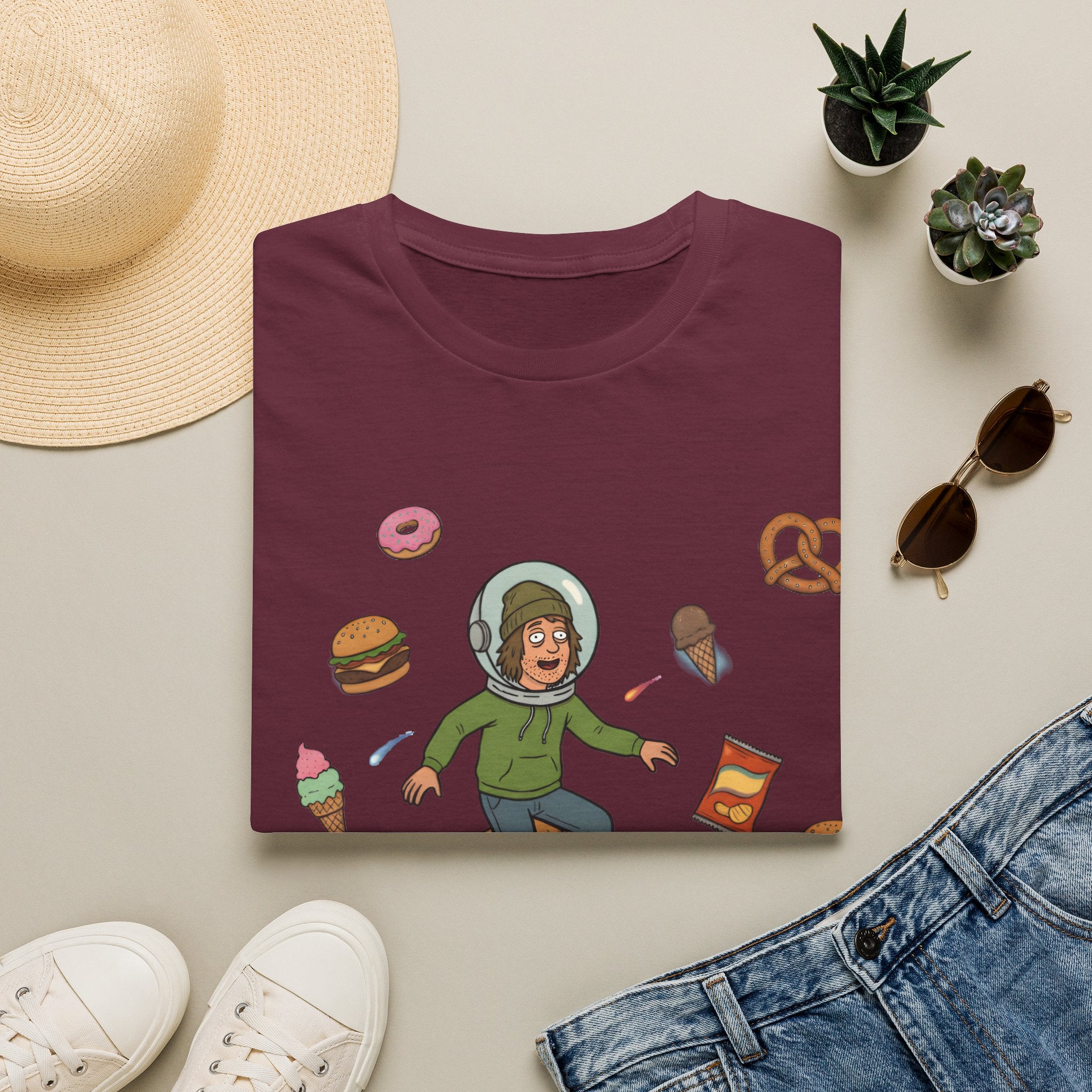 Pizza Ride - T-Shirt, Stoner / Weed Culture Stoner Design