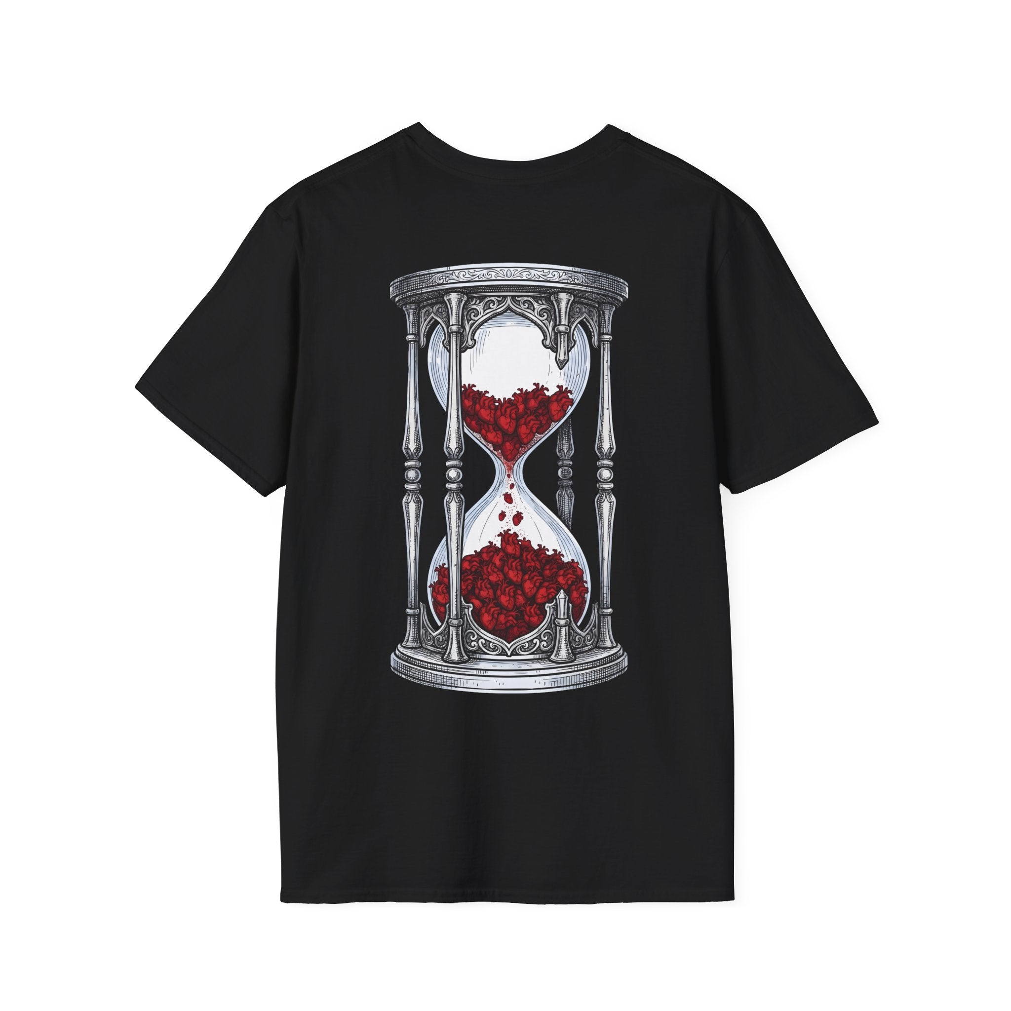 Crimson Hour - T-Shirt Gothic / Fantasy Hourglass
