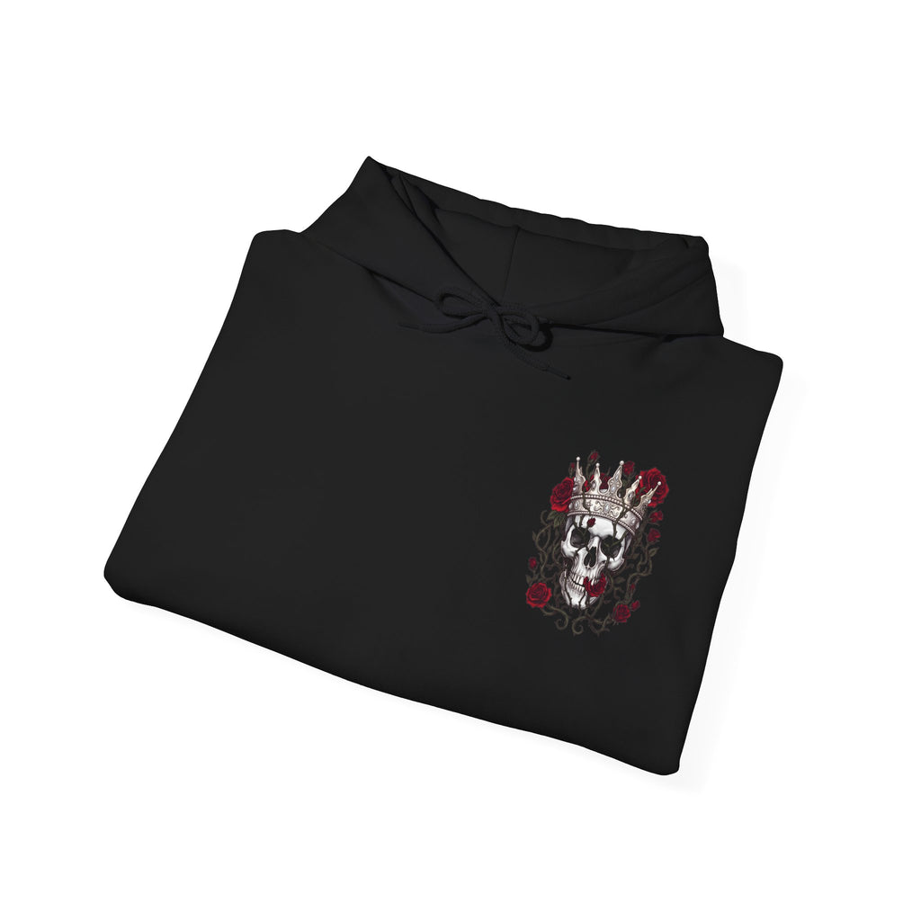 Funeral Flowers - Gothic / Dark Fantasy Floral Grim Reaper Hoodie