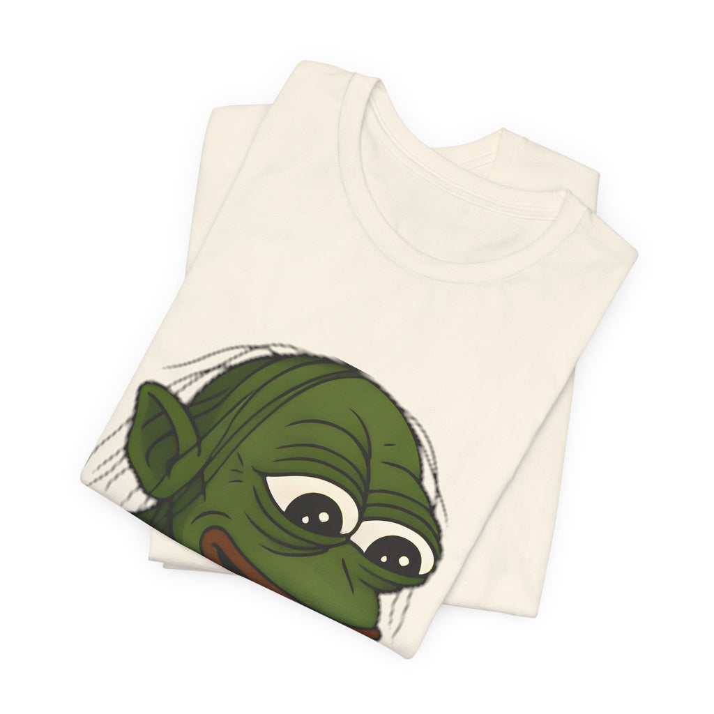 Fantasy Creature Tee — Gollum-Inspired Frog Holding Ring Graphic T-Shirt