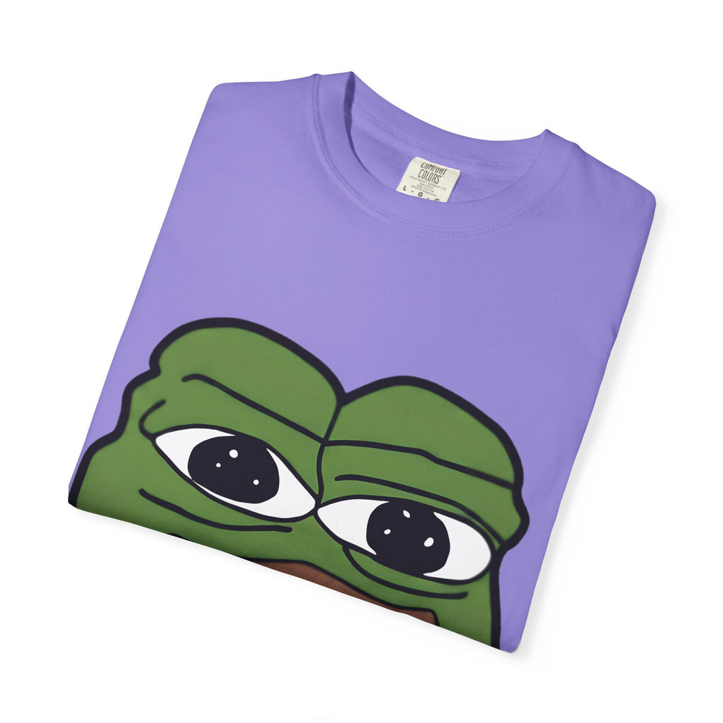 Sad Frog Face T-Shirt — Meme Graphic Tee