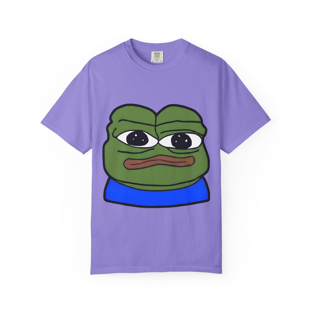 Sad Frog Face T-Shirt — Meme Graphic Tee