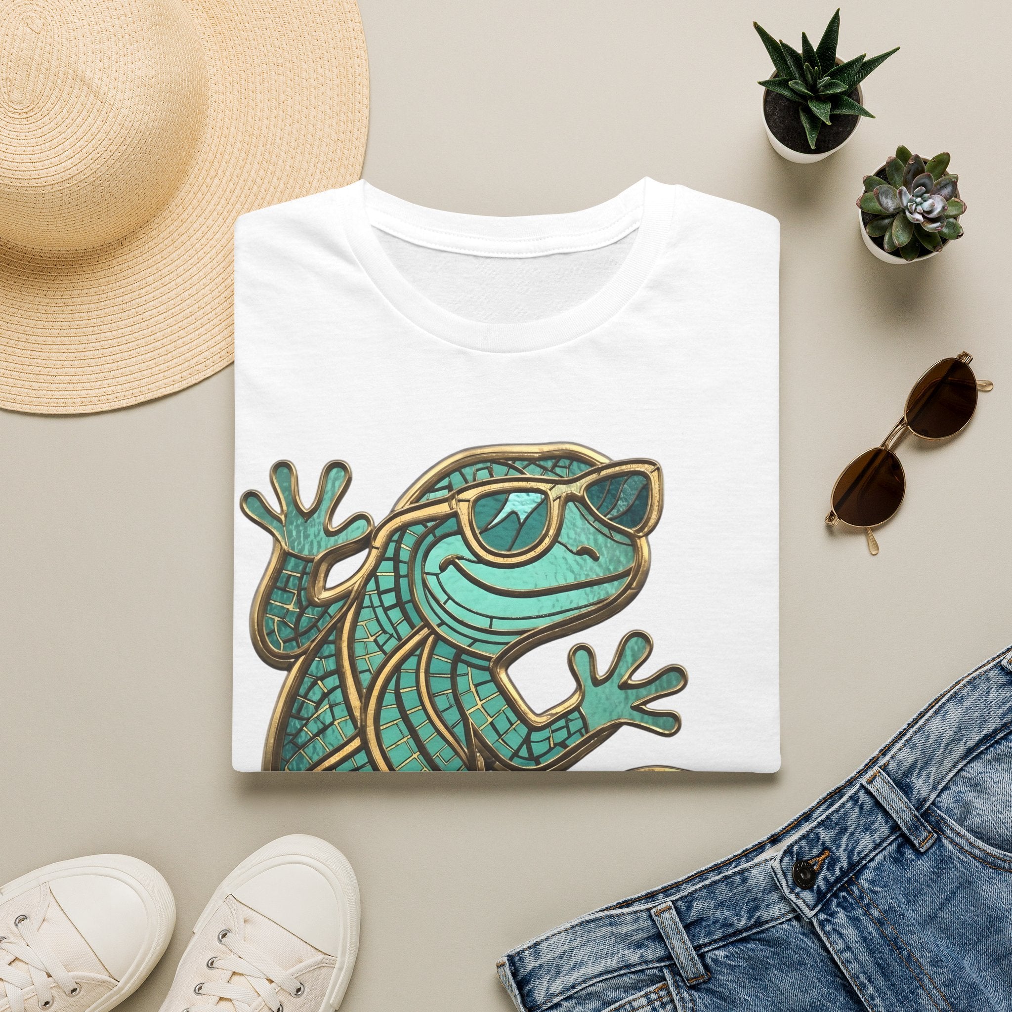 Gecko Time - Summer / Gecko Lizard Summer T-Shirt