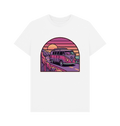 White Printed T-shirt Front
