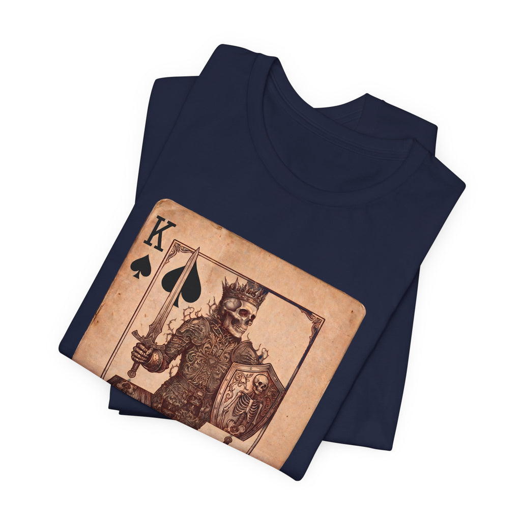 King of Spades Playing Card Graphic Tee