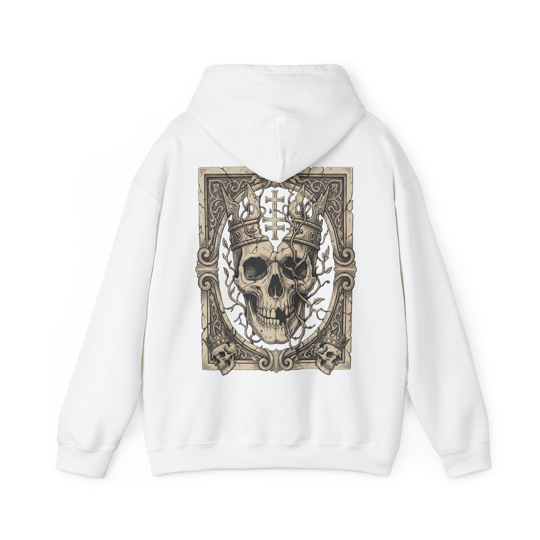 Hail to the King - Gothic / Dark Fantasy Skull Hoodie