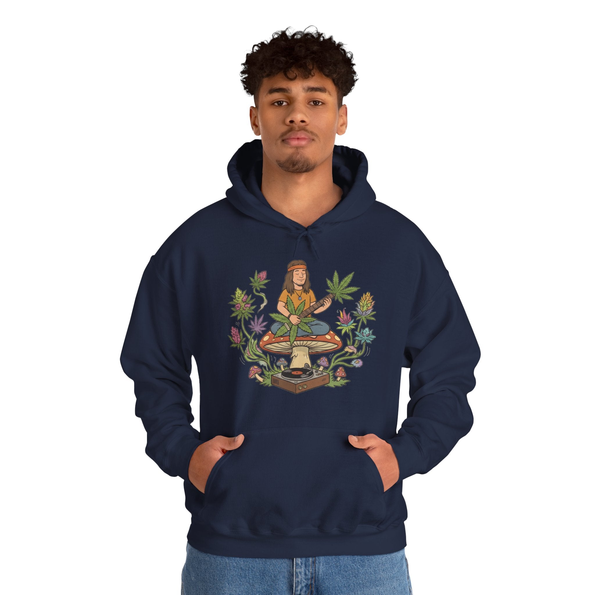 Toadstool - Hoodie, Stoner / Weed Culture Toadstool Design