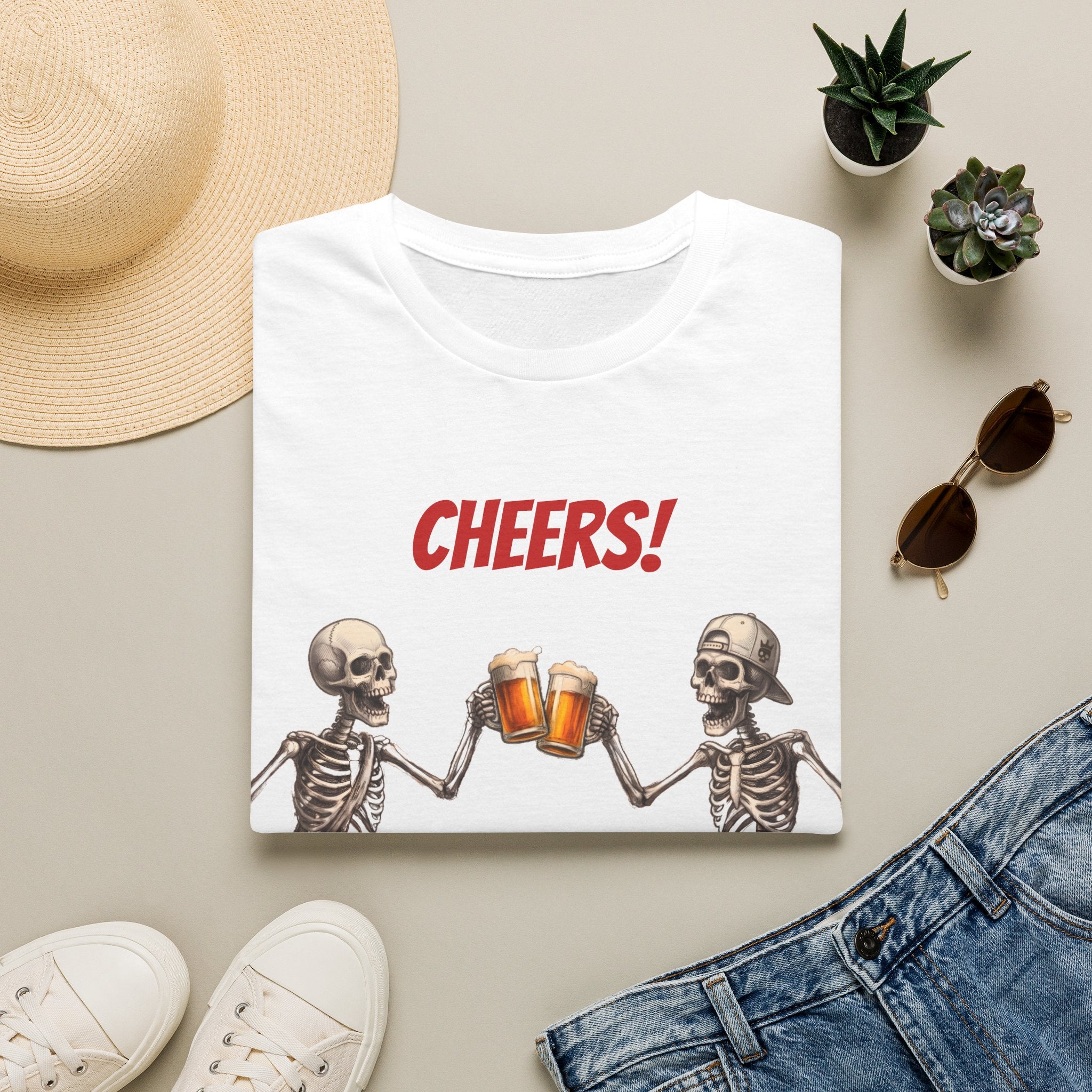 Cheers! - Gothic / Dark Fantasy Humour T-Shirt