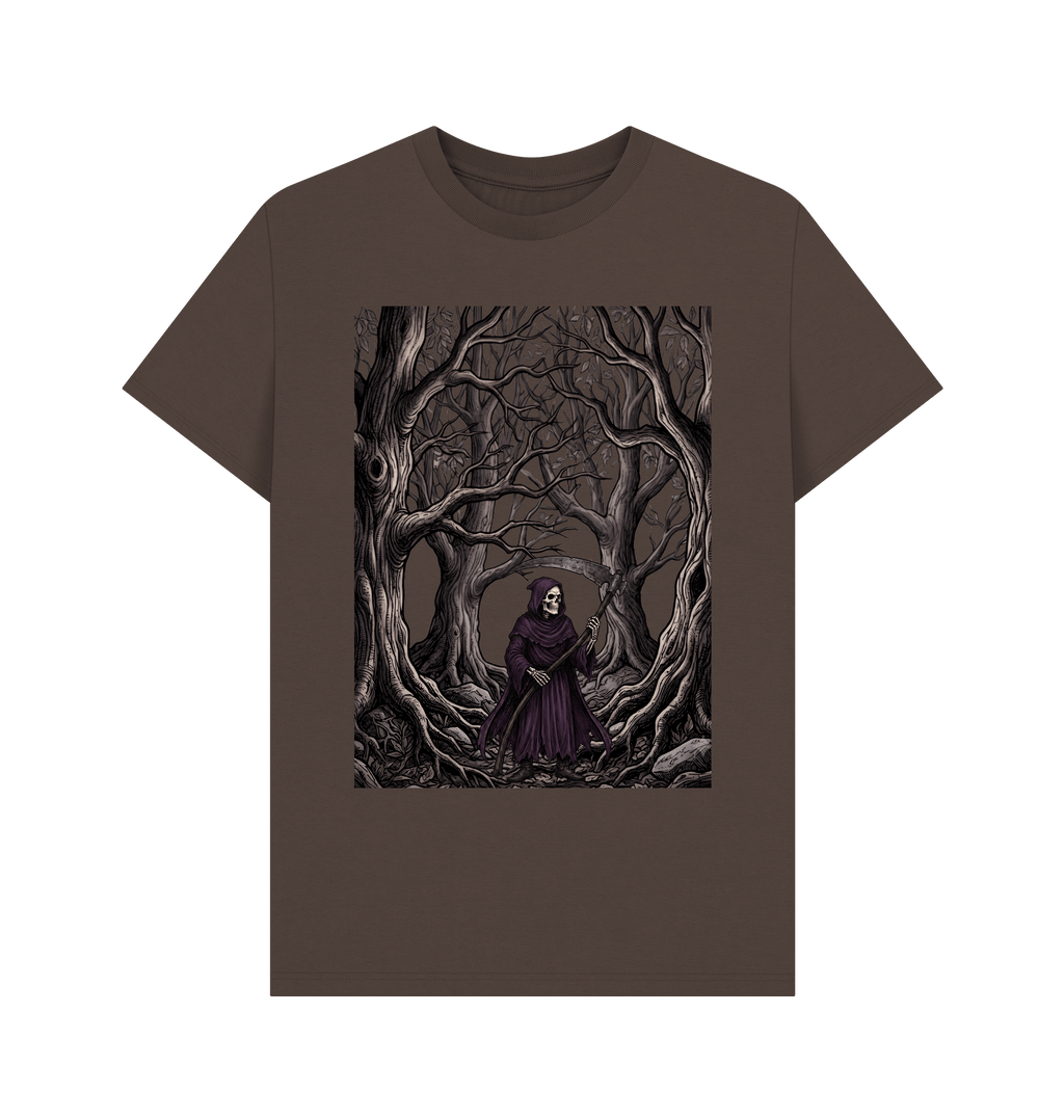 Chocolate Printed T-shirt Front