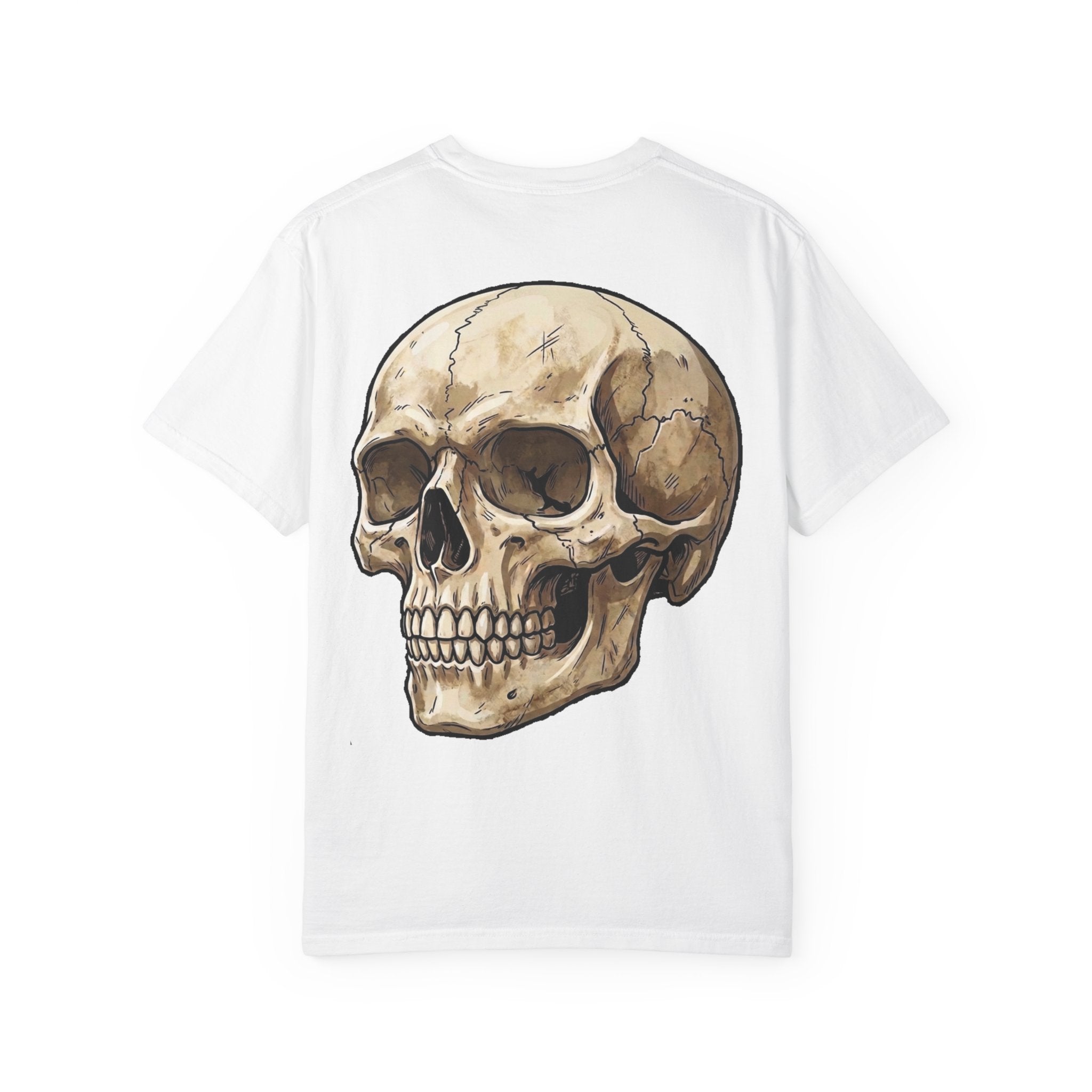 Skull Graphic T-Shirt — Vintage Anatomical Back Print