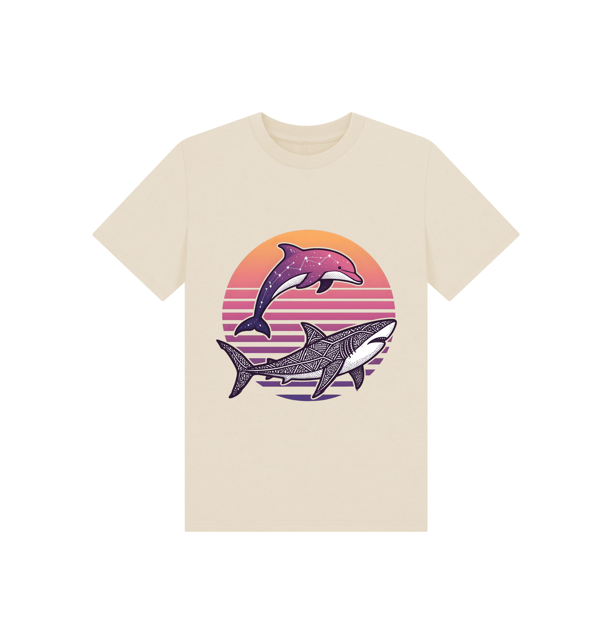 Oat Printed Kids T-Shirt Front