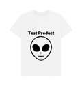 White Printed T-shirt Front