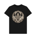 Black Printed T-shirt Front