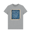 Athletic Grey Printed T-shirt Front