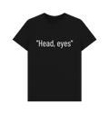 Black Printed T-shirt Front