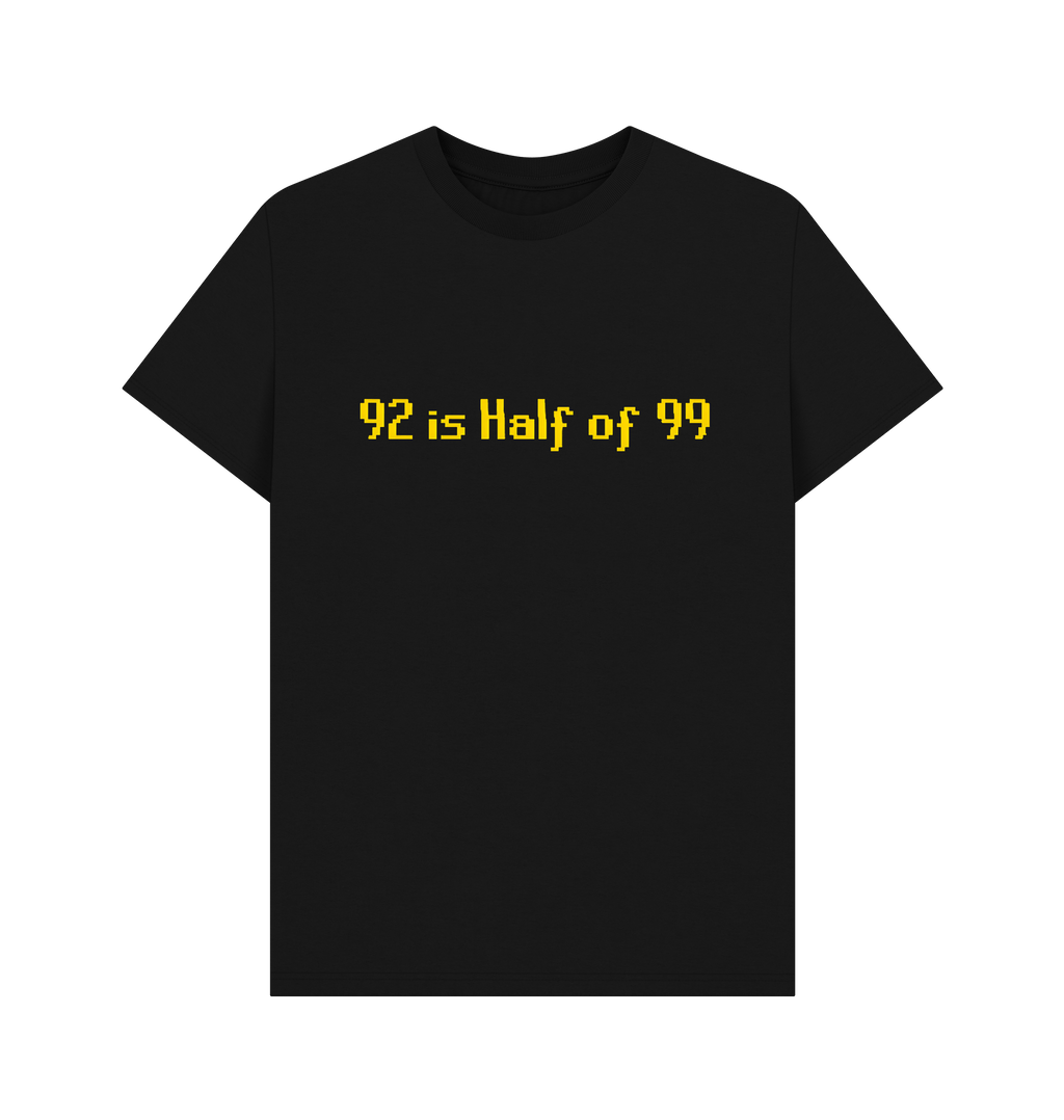 Black Printed T-shirt Front